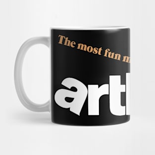 Arthur Movie 1981 Logo Mug